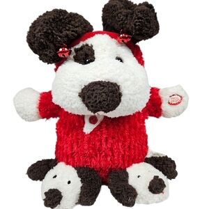 Dan Dee Singing & Toe Tapping Animatronic Puppy Dog in Pajamas &‎ Santa Hat